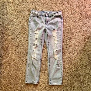 Judy Blue Distressed Boyfriend Fit Jeans